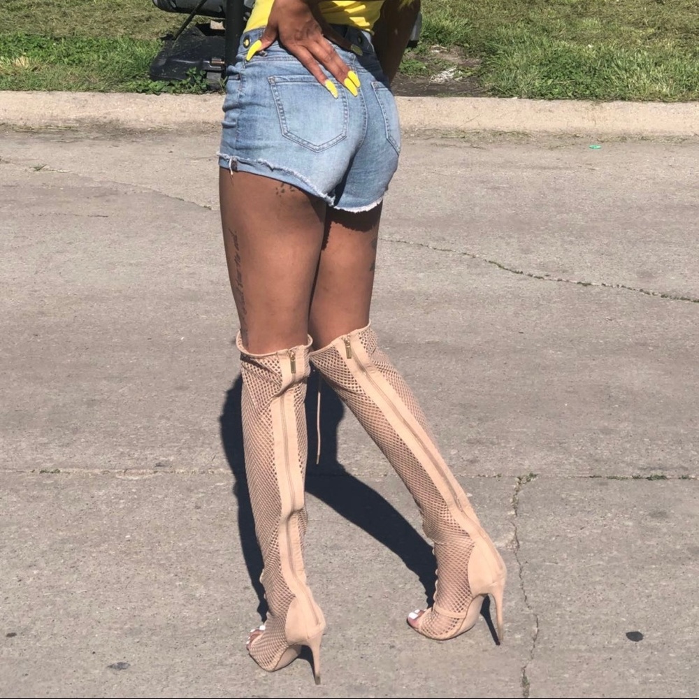 Knee High Heels